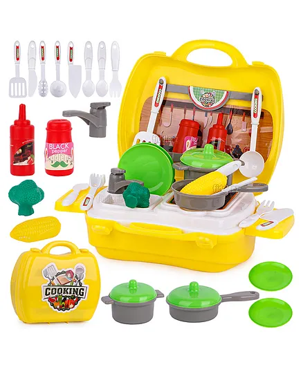 Fiddlerz Kitchen Play Set - 26 Pieces