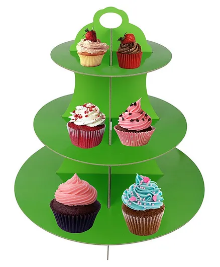 Party Anthem Cup Cake Stand - Green