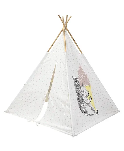 Role Play Play Tent Squirell Print - Pink