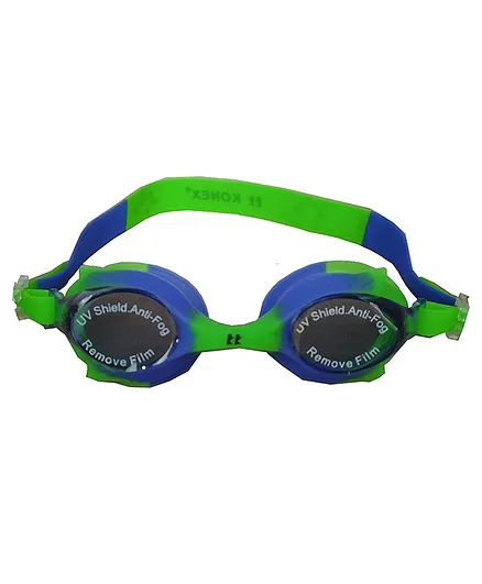 Tahanis Anti Fog UV Protected Silicone Swimming Goggles - Green