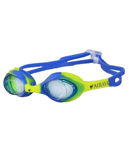 Tahanis Anti Fog UV Protected Silicone Swimming Goggles - Yellow