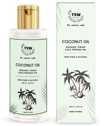 TNW-The Natural Wash Cold Pressed Virgin Coconut Oil - 200 ml