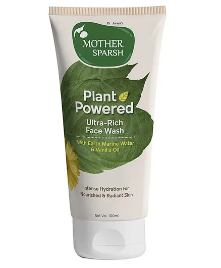 Mother Sparsh Plant Powered Ultra-Rich Face Wash - 100 ml
