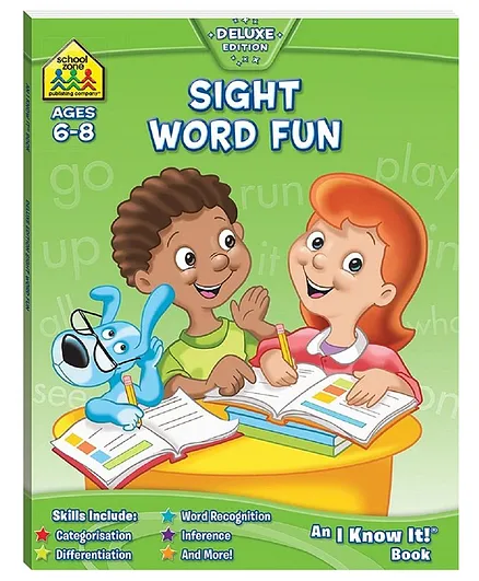 Sight Word Fun Book - English