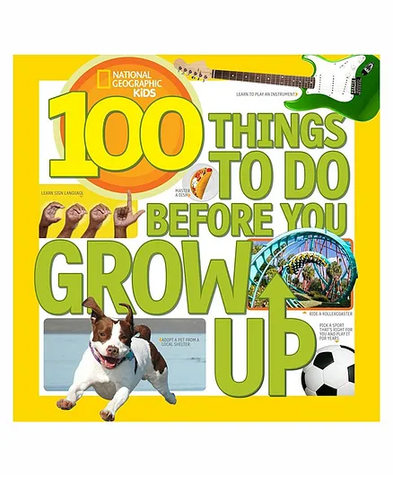 Wilco International 100 Things To Do Before You Grow Up Book - English