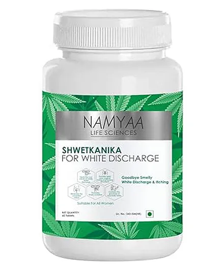 Namyaa ShwetKanika For White Discharge - 60 Tablets