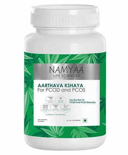 Namyaa Aarthava Kshaya For PCOD And PCOS - 60 Tablets