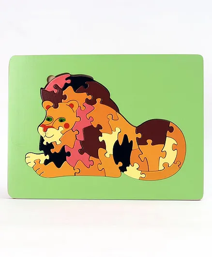 Meraki Lion Jigsaw Puzzle - 26 Pieces