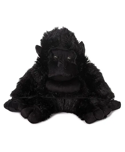Deals India Hanging Chimpanzee Wild Animal Soft Toy Black - Height 22 cm