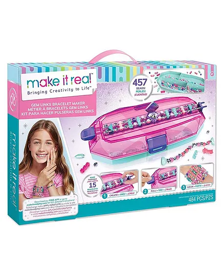Make It Real Gem Links Bracelet Maker - Multicolor