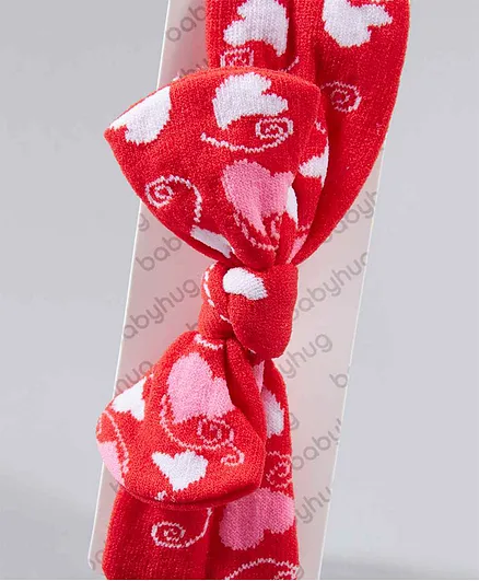 Babyhug Free Size Headband - Red