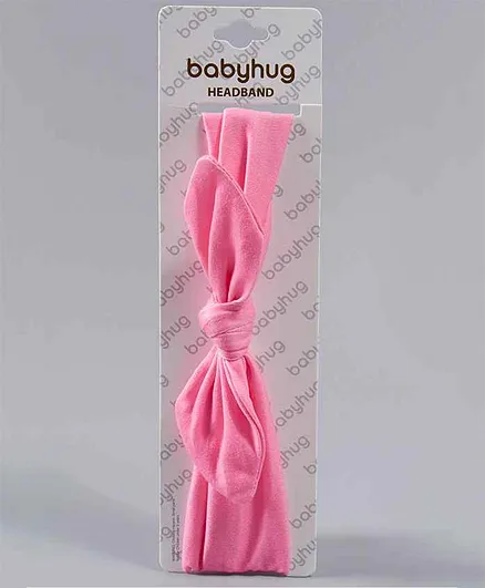 Babyhug Free Size Headband - Pink