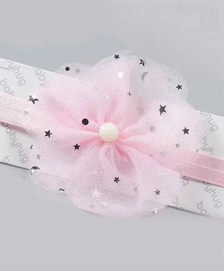 Babyhug Free Size Headband - Light Pink