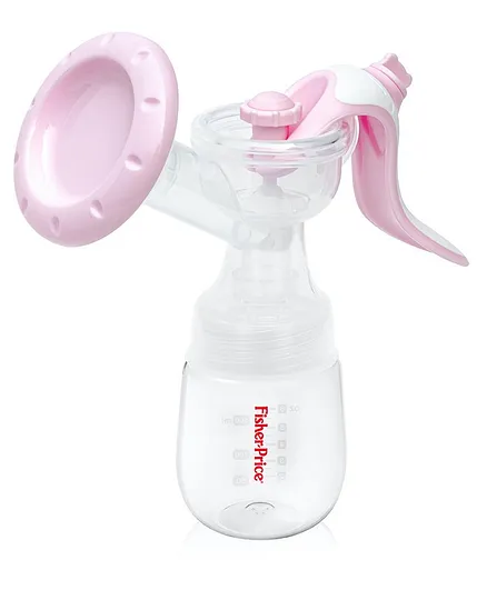 Fisher Price By Tiffany Adjustable Manual Breast Pump - Pink