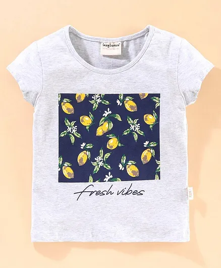 Lazy Bones Half sleeves Tee - Melange