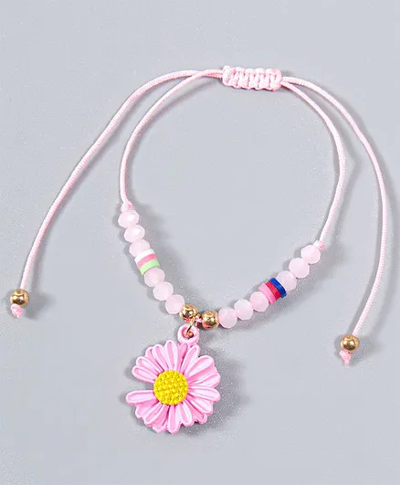 Babyhug Flower Bracelet - Pink