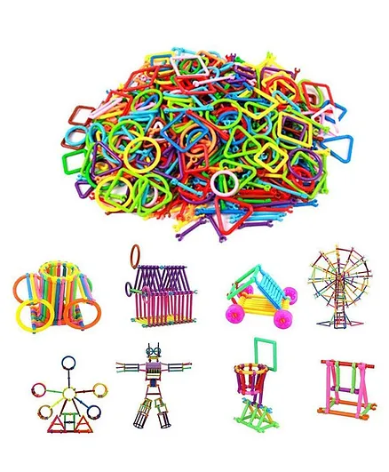 VWorld Building Blocks Set Multicolor - 144 Sticks