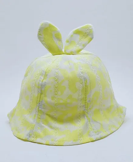 Kid-O-World Printed Hat - Yellow