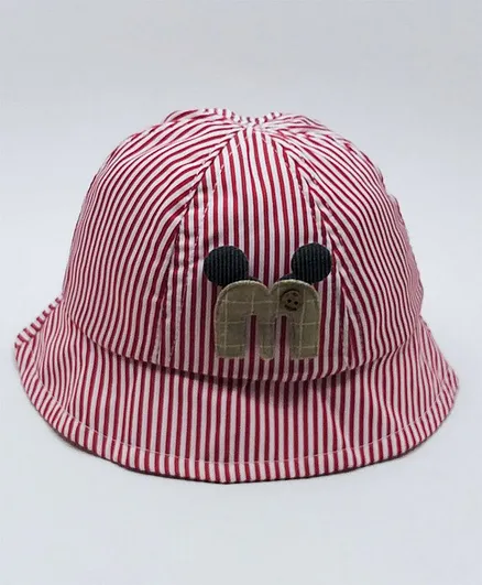 Kid-O-World Striped Hat - Red