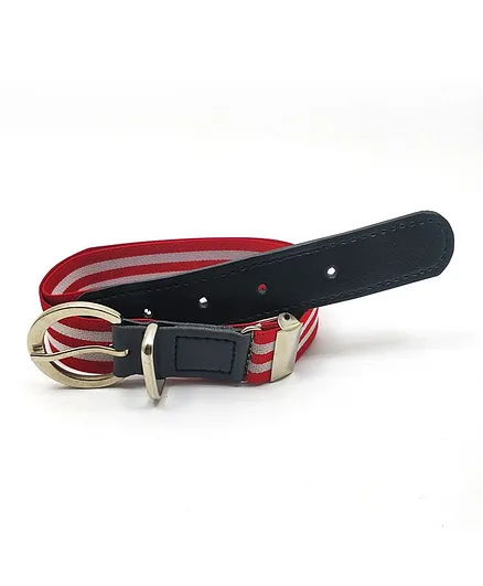 Kid-O-World Striped Belt - Red