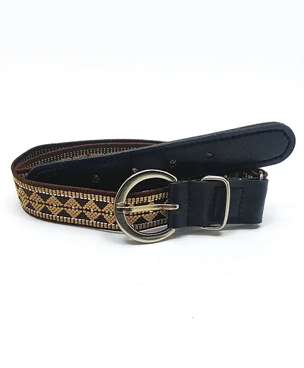 Kid-O-World Design Belt - Brown
