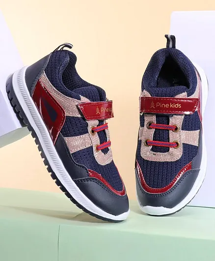 Pine Kids Sports Shoes - Red