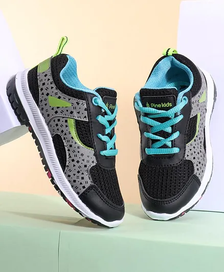 Pine Kids Sports Shoes - Grey