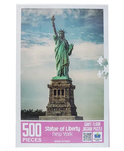 Muren Wonders of World Statue of Liberty Jumbo Jigsaw Puzzle - 500 Pieces