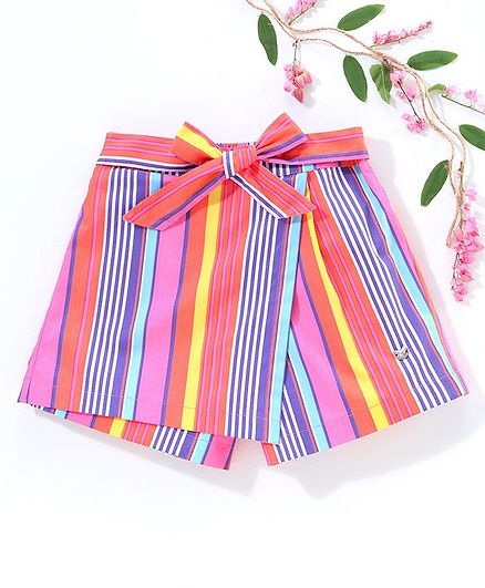 Ed-a-Mamma Striped Shorts - Multi Colour