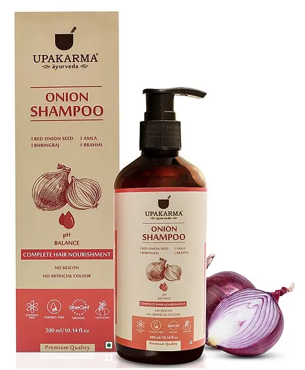 Upakarma Ayurveda Onion Shampoo - 300 ml