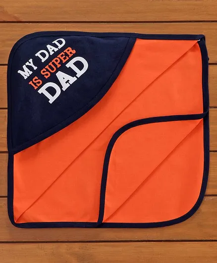 Simply Wrappers Text Print - Orange