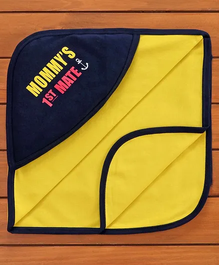 Simply Wrappers Text Print - Yellow