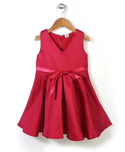 Peach Giirl Dress - Marsala