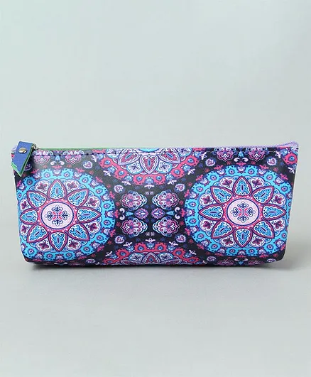 TMW Kids Tribal Aztec Print Pouch - Blue