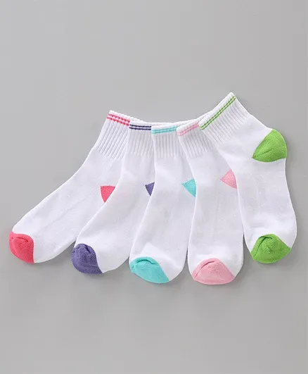 Pine Kids Anti Bacterial Socks Pack of 5 Pairs - Multicolor