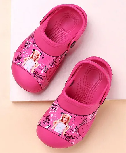 Barbie Printed Clogs - Pink