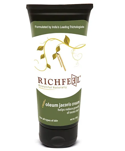 Richfeel Naturals Olium Jacoris Hair Removal Cream - 100 grams