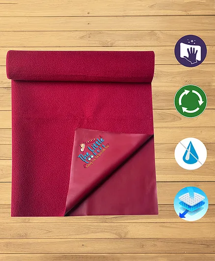 The Little Lookers Baby Dry Sheet Large - Maroon