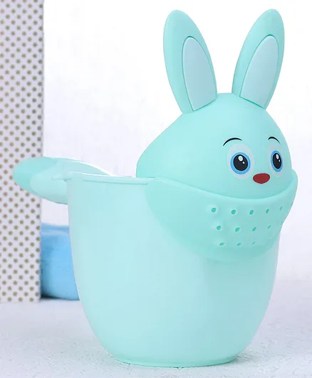 Bunny Design Shampoo Rinse Cup - Green