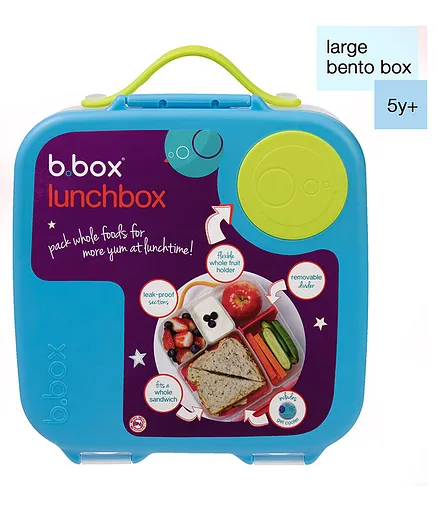 B.Box Ocean Breeze Clip Lock Lid Lunch Box - Blue