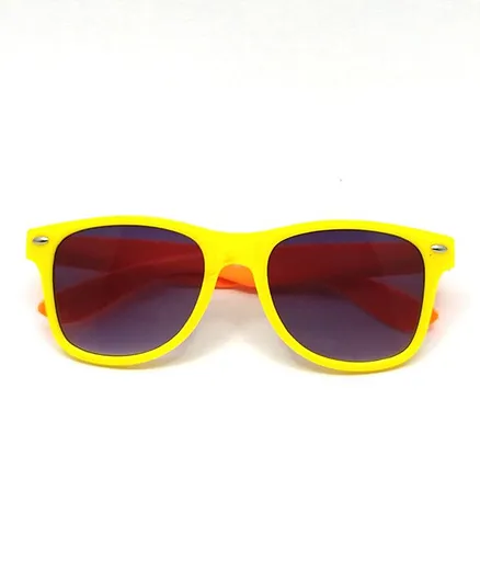Kid-O-World Dual Color Sunglasses - Yellow Orange