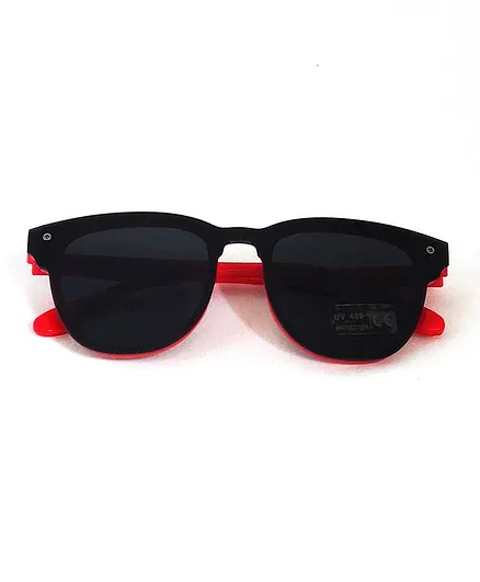 Kid-O-World Dual Color Sunglasses - Red & Black