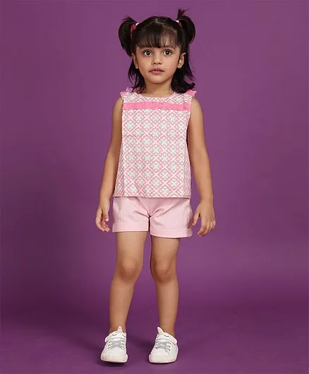 Ikeda Designs Solid Shorts - Pink