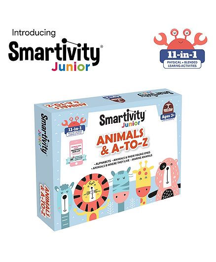 Smartivity 11 In 1 Junior Pre-School Steam Learning Educational Kit - Multicolor