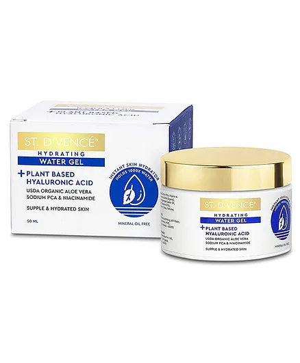 St. D'Vencé Hyaluronic Acid & Aloe Vera Water Gel - 50 ml