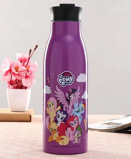 Servewell Single Wall Stainless Steel Water Bottle Purple - 500 ml