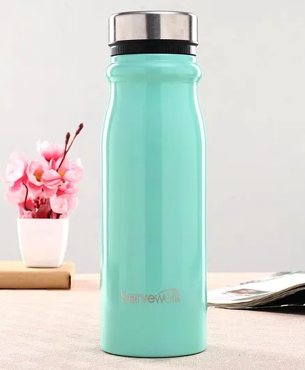 Servewell Hudson Single Wall Fridge Bottle Green - 1100 ml