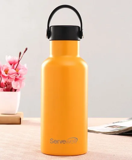 Servewell Vaccum Bottle Yellow - 500 ml