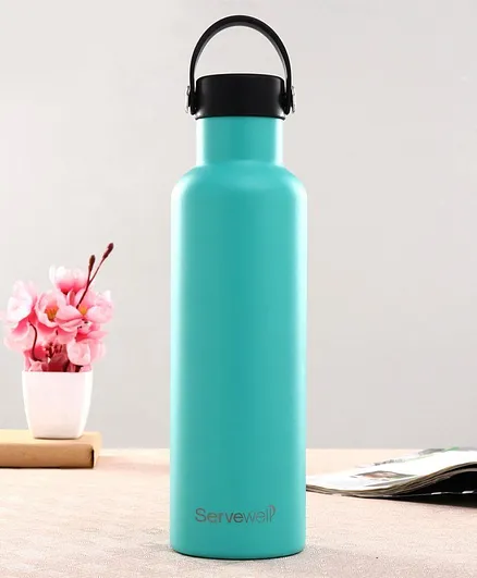 Servewell Vaccum Bottle Blue - 740 ml