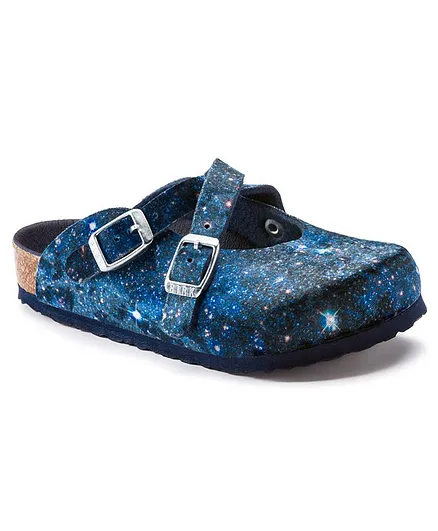 Birkenstock Galaxy Theme Slip On Style Sandals - Navy Blue